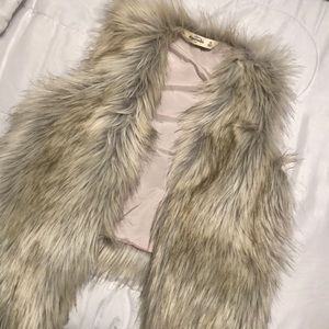 Abercrombie kids furry vest